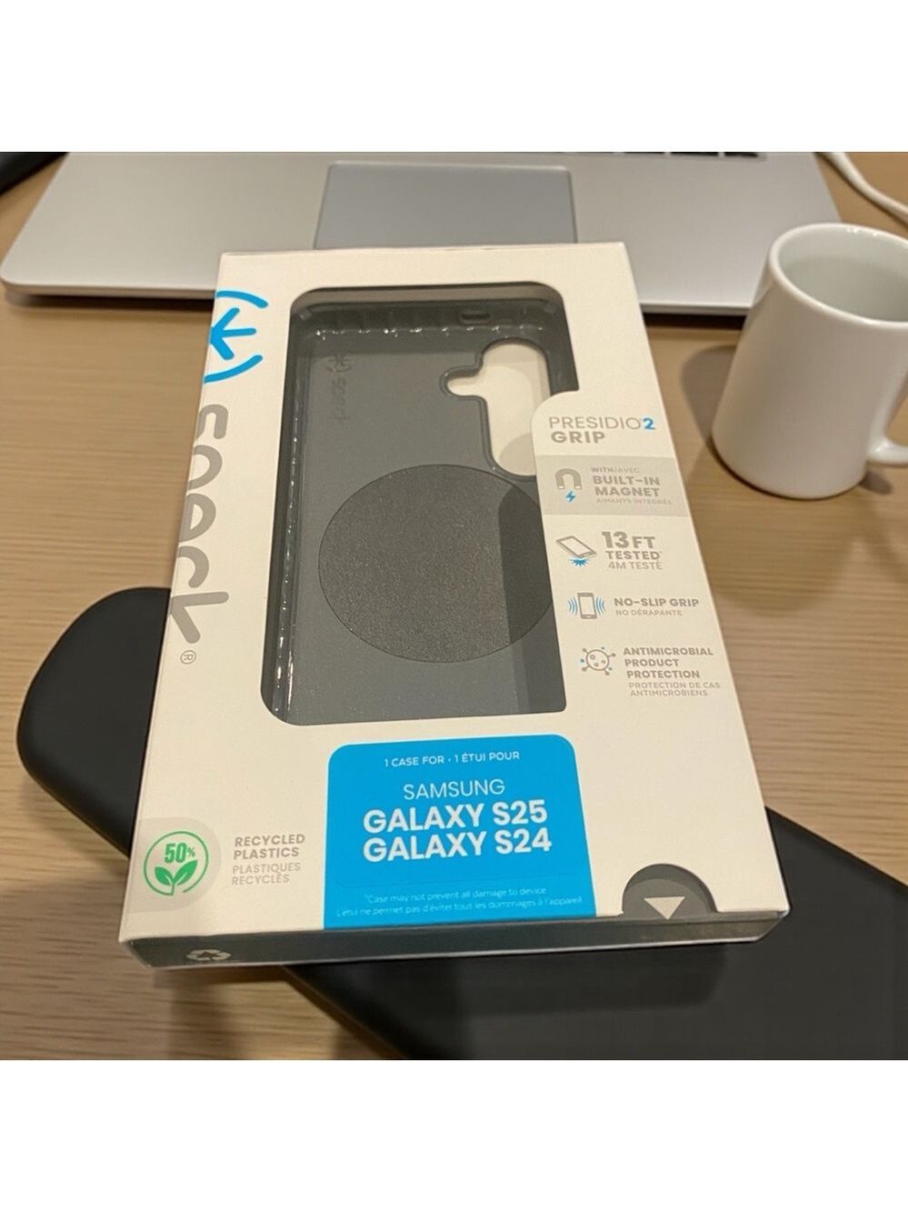 Speck black phone case for Galaxy S25 and Galaxy S24 new in package